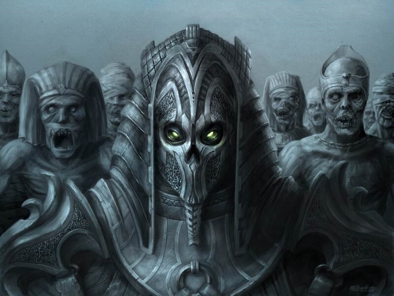 Zombie Pharaoh Warrior