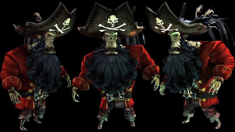 zombie pirate characters
