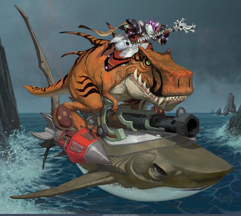 Zombie Rider on Dinosaur