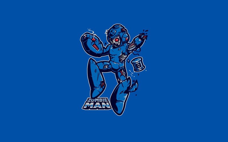 Zombie Robot Character