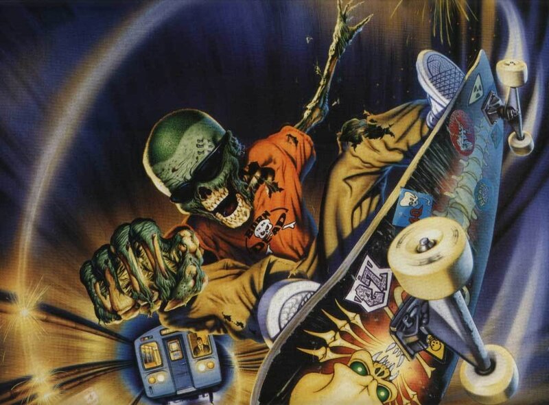 Zombie Skateboarder