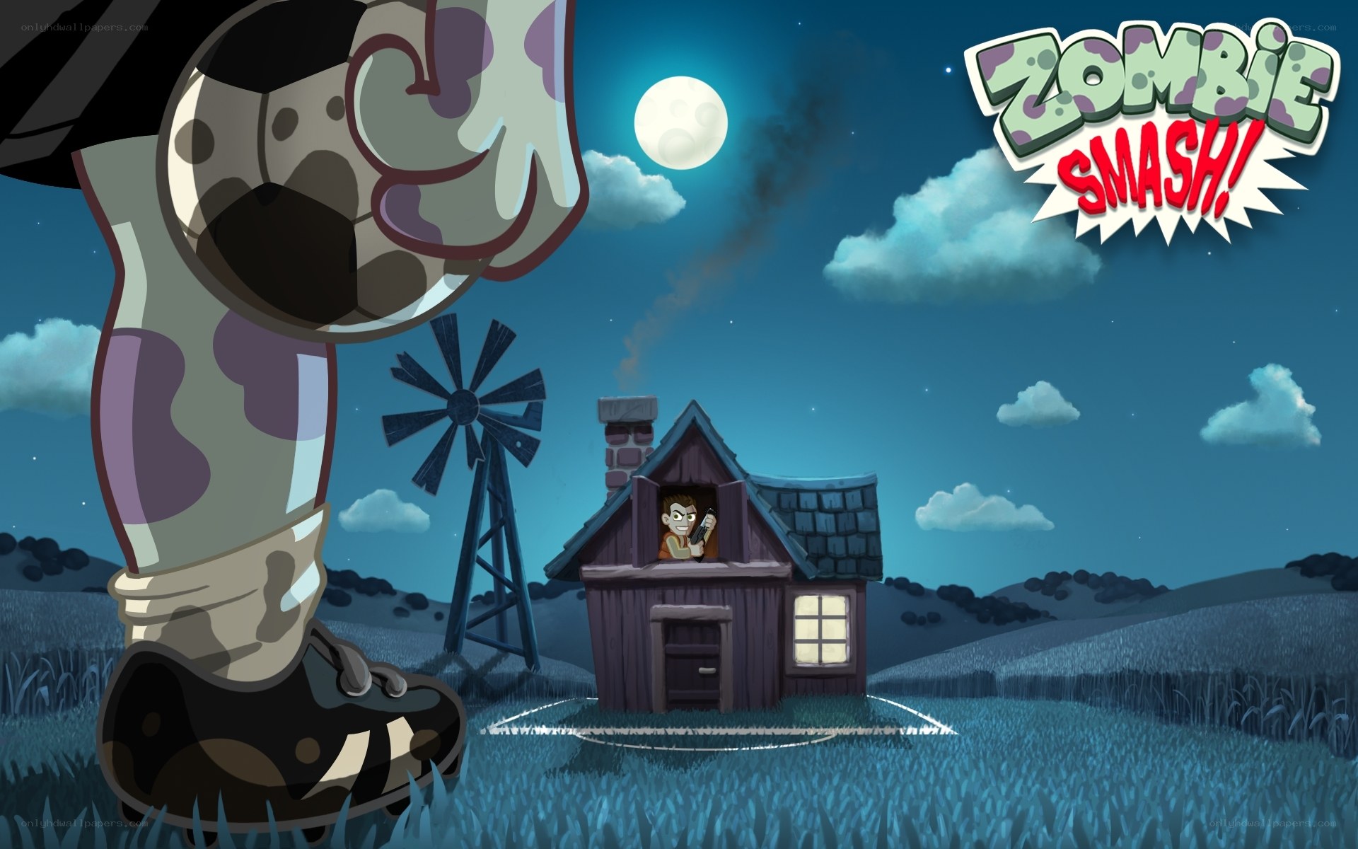 Zombie Smash game art
