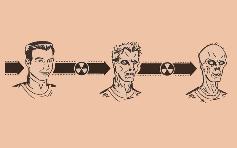 zombie transformation sequence