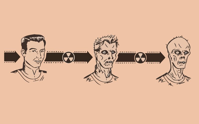 zombie transformation sequence