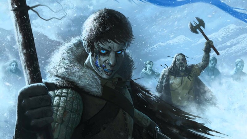 Zombie Warrior in Snow