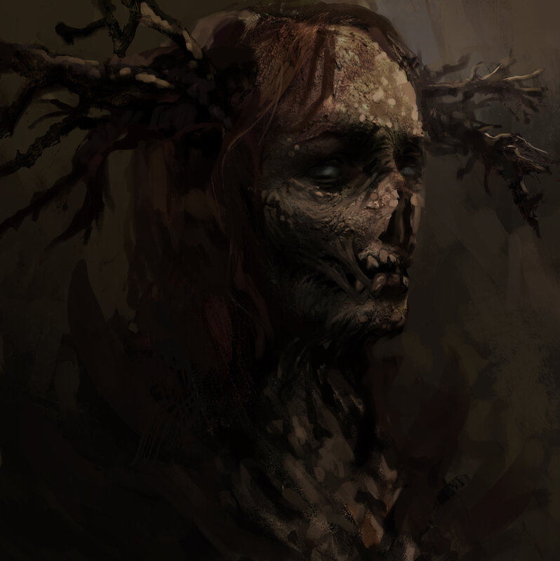 Zombie with Antlers