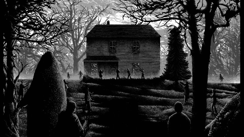 Zombies Approaching House