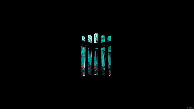 Zombies Behind Window