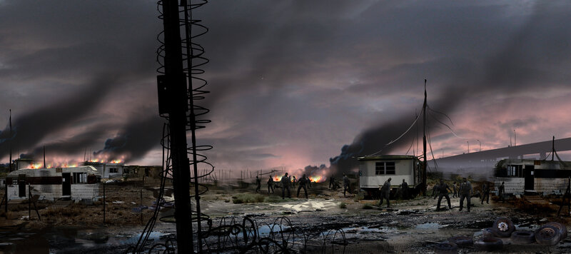 Zombies in a War-torn Camp