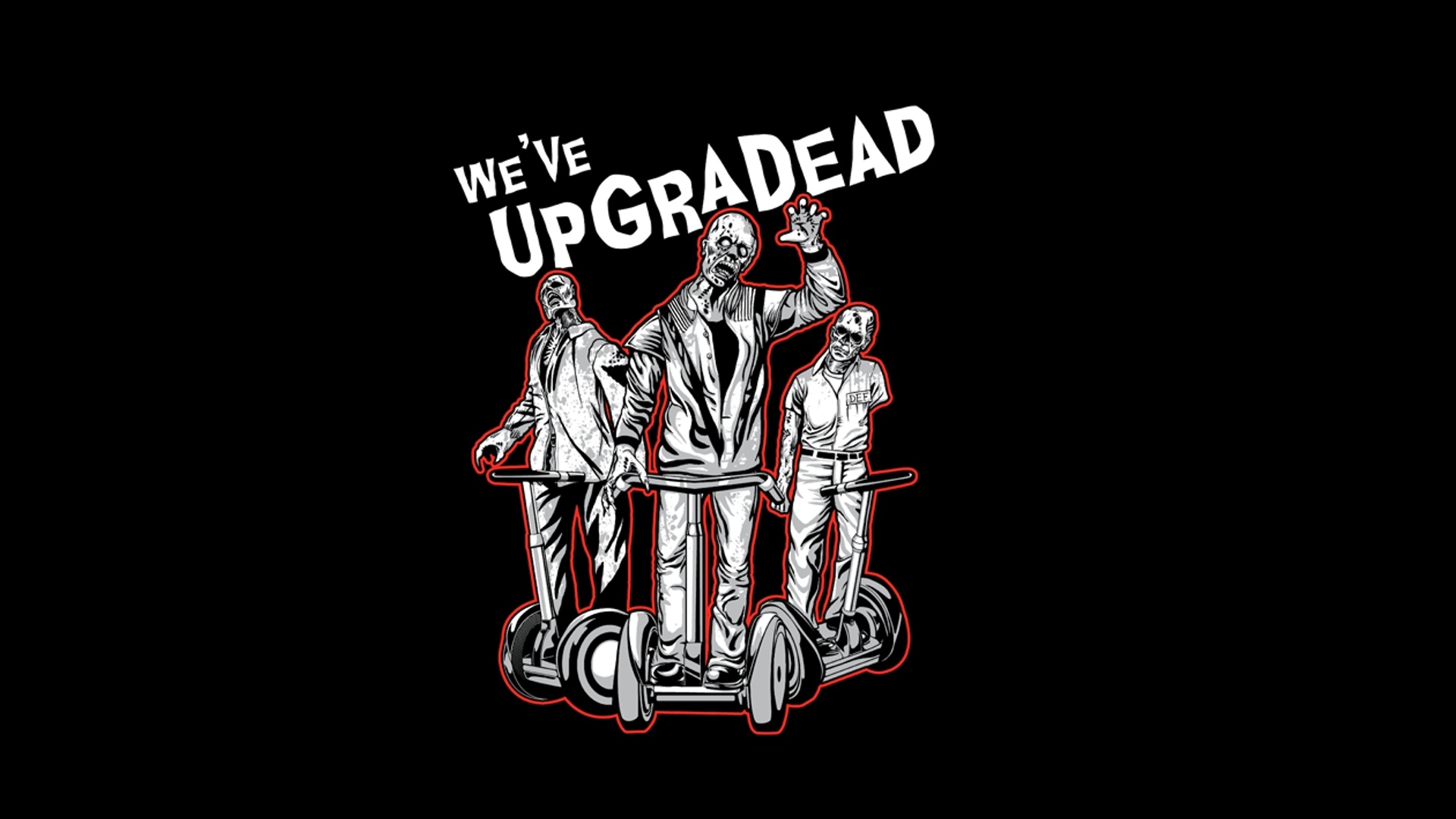 zombies on segways