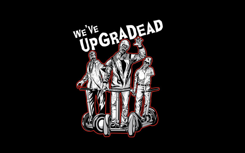 zombies on segways