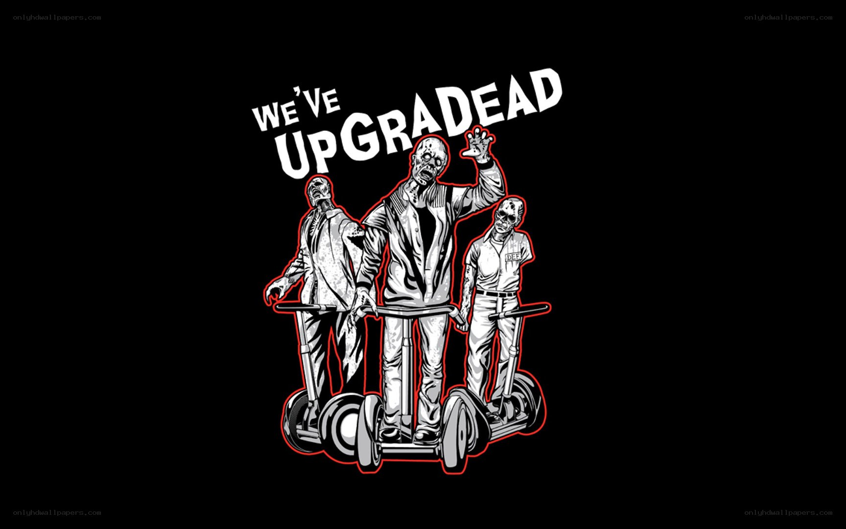 zombies on segways