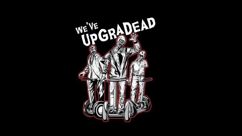 Zombies on Segways — Black, Dark