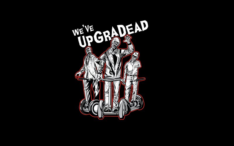 Zombies on Segways — Black