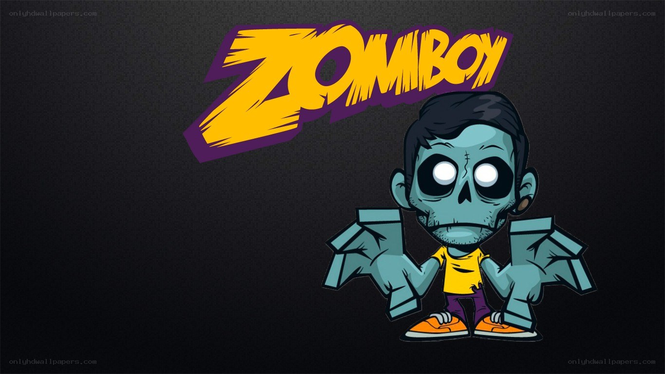 Zommbboy cartoon character
