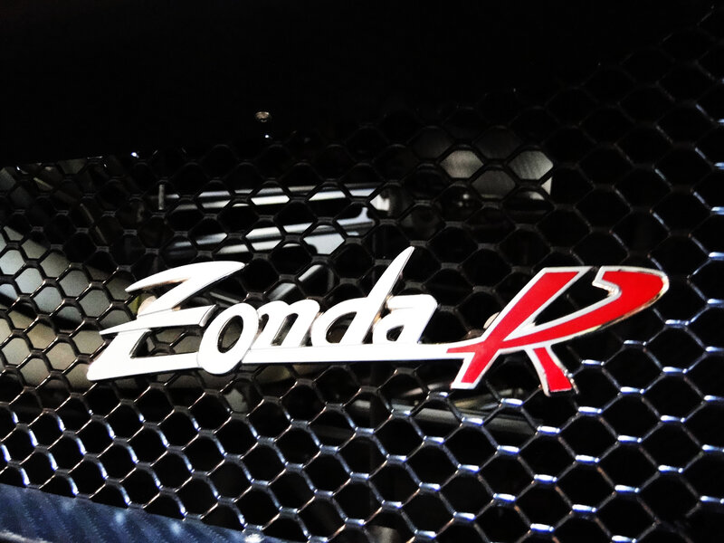 Zonda R Emblem — Black
