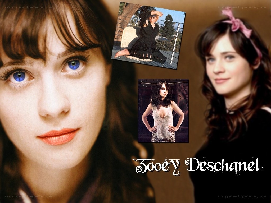 Zooey Deschanel collage