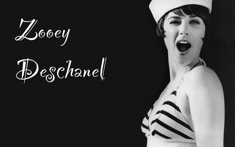 Zooey Deschanel in sailor outfit