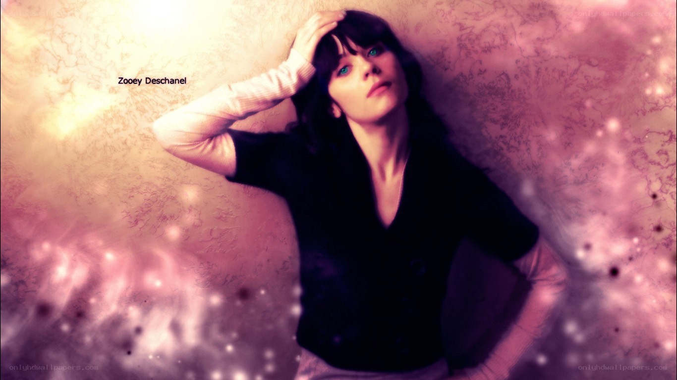 Zooey Deschanel portrait