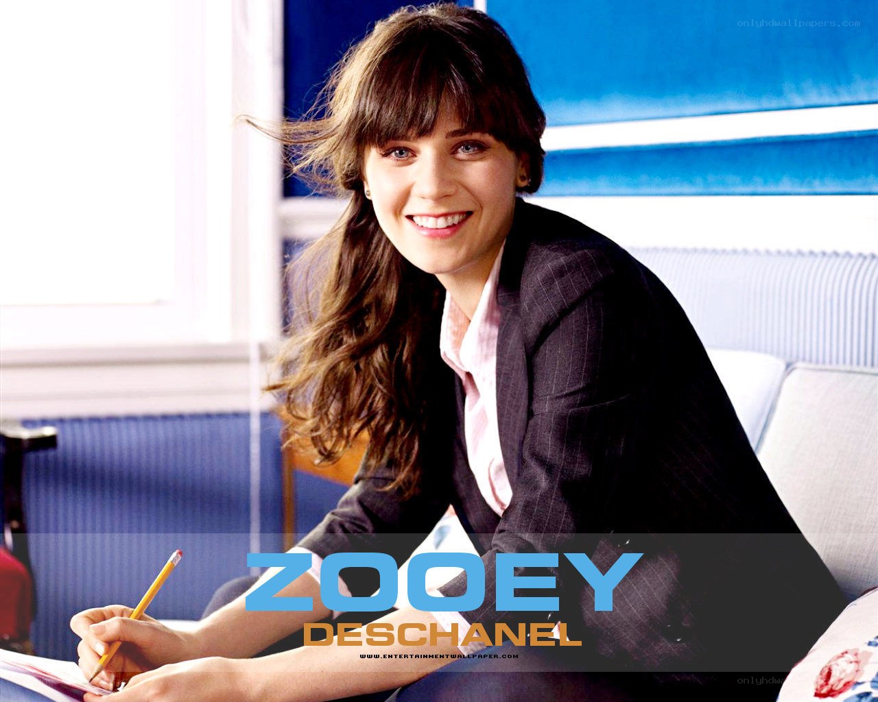Zooey Deschanel writing