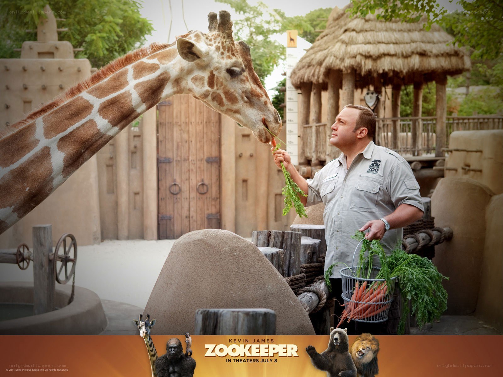 Zookeeper movie poster