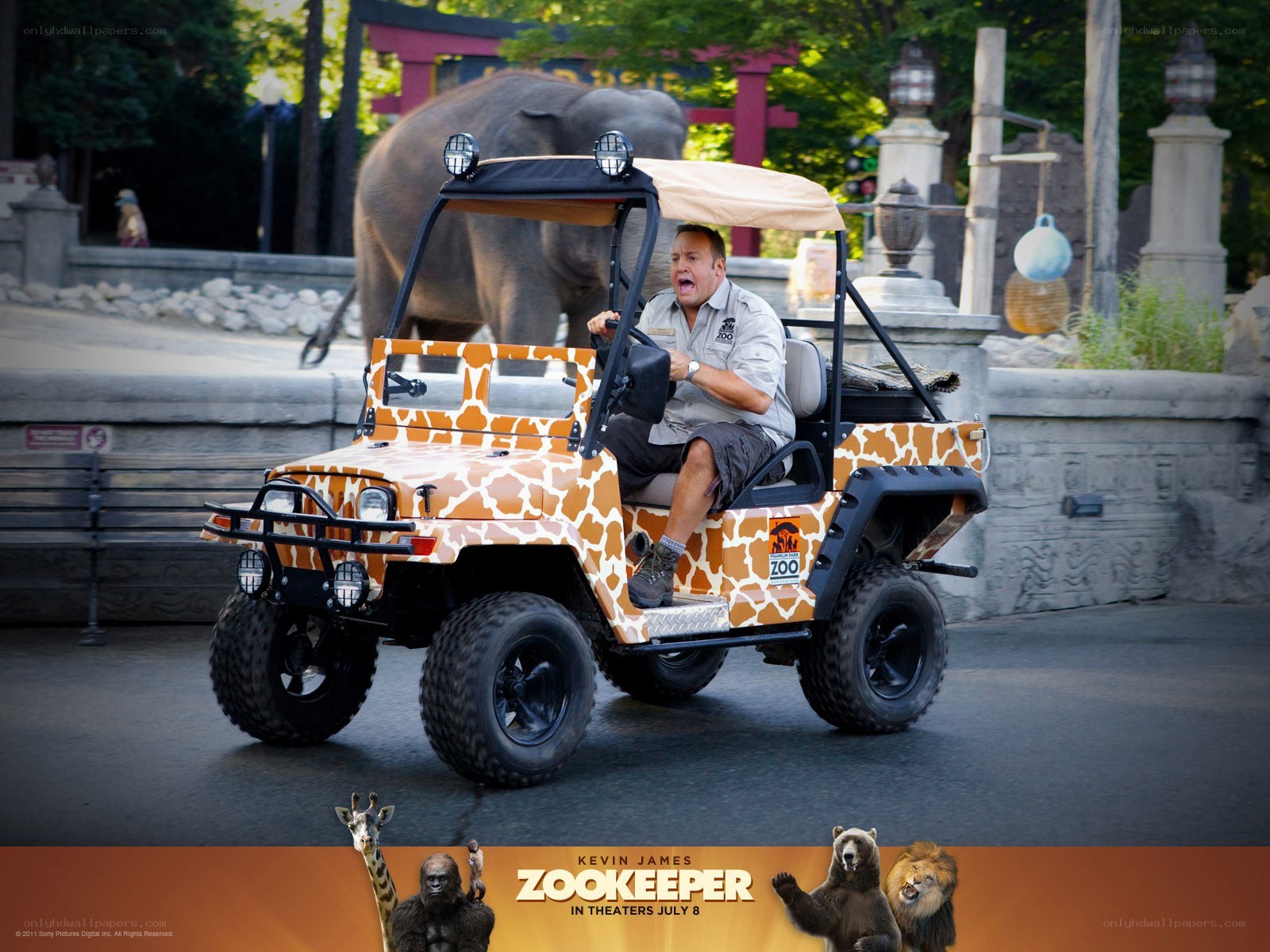 Zookeeper movie scene
