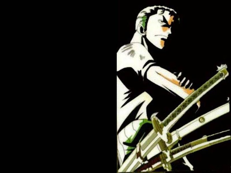 Zoro with three swords