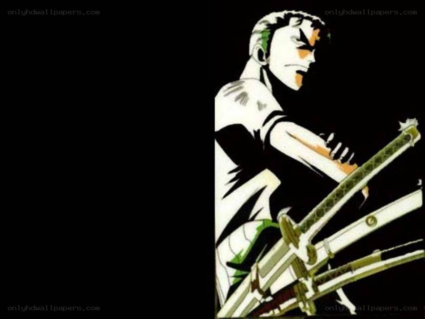 Zoro with three swords