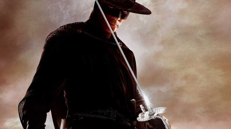 Zorro with sword