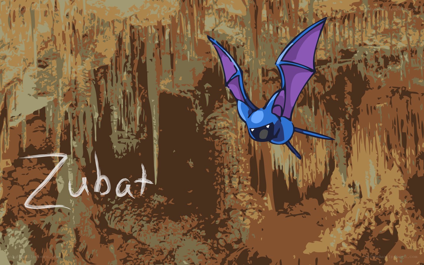 Zubat in a cave