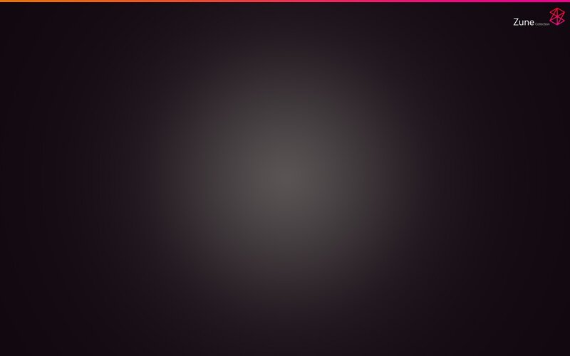 Zune Collection logo on dark background