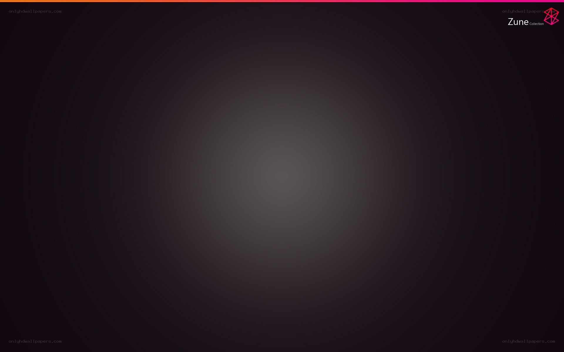 Zune Collection logo on dark background