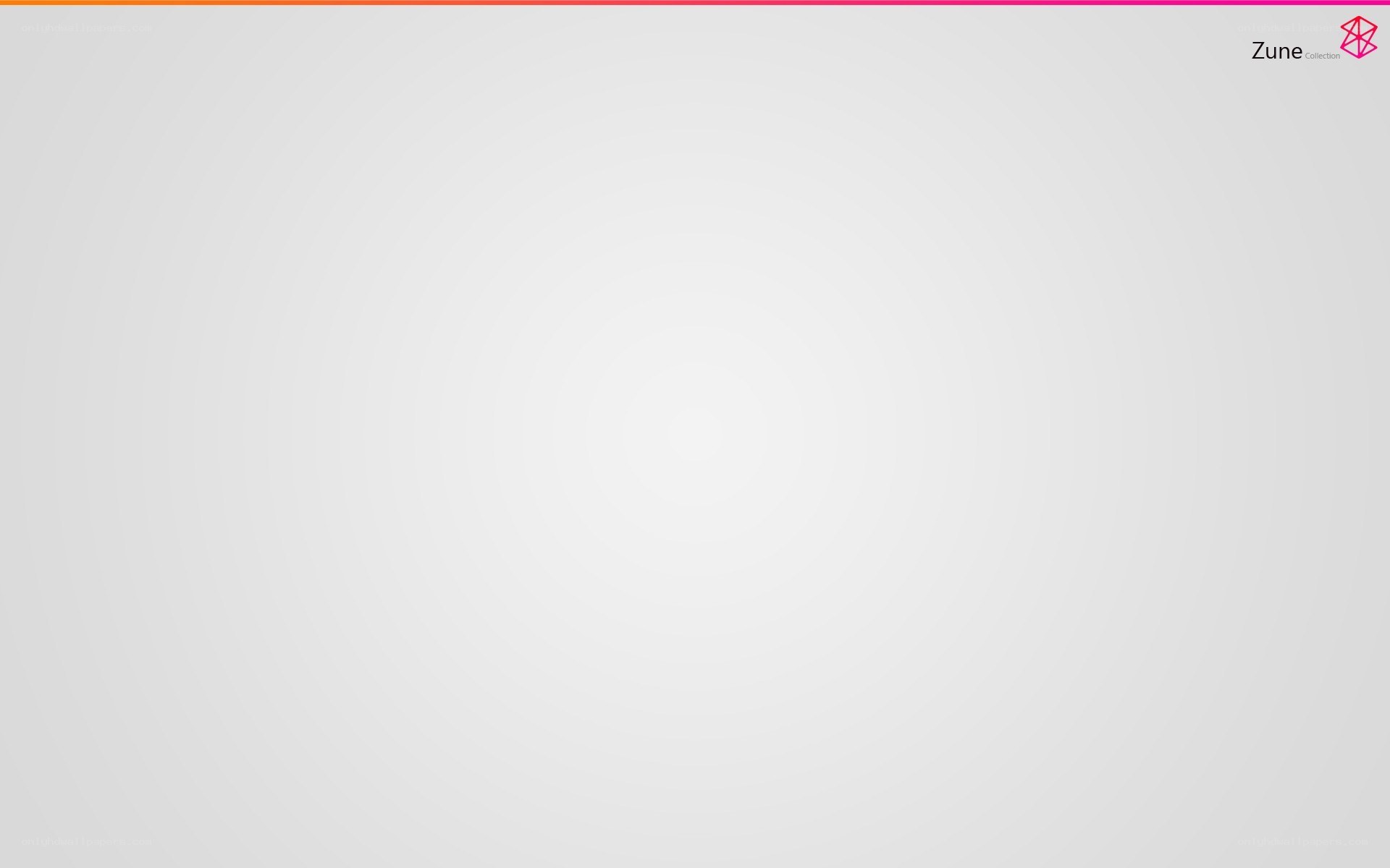 Zune Collection logo screen
