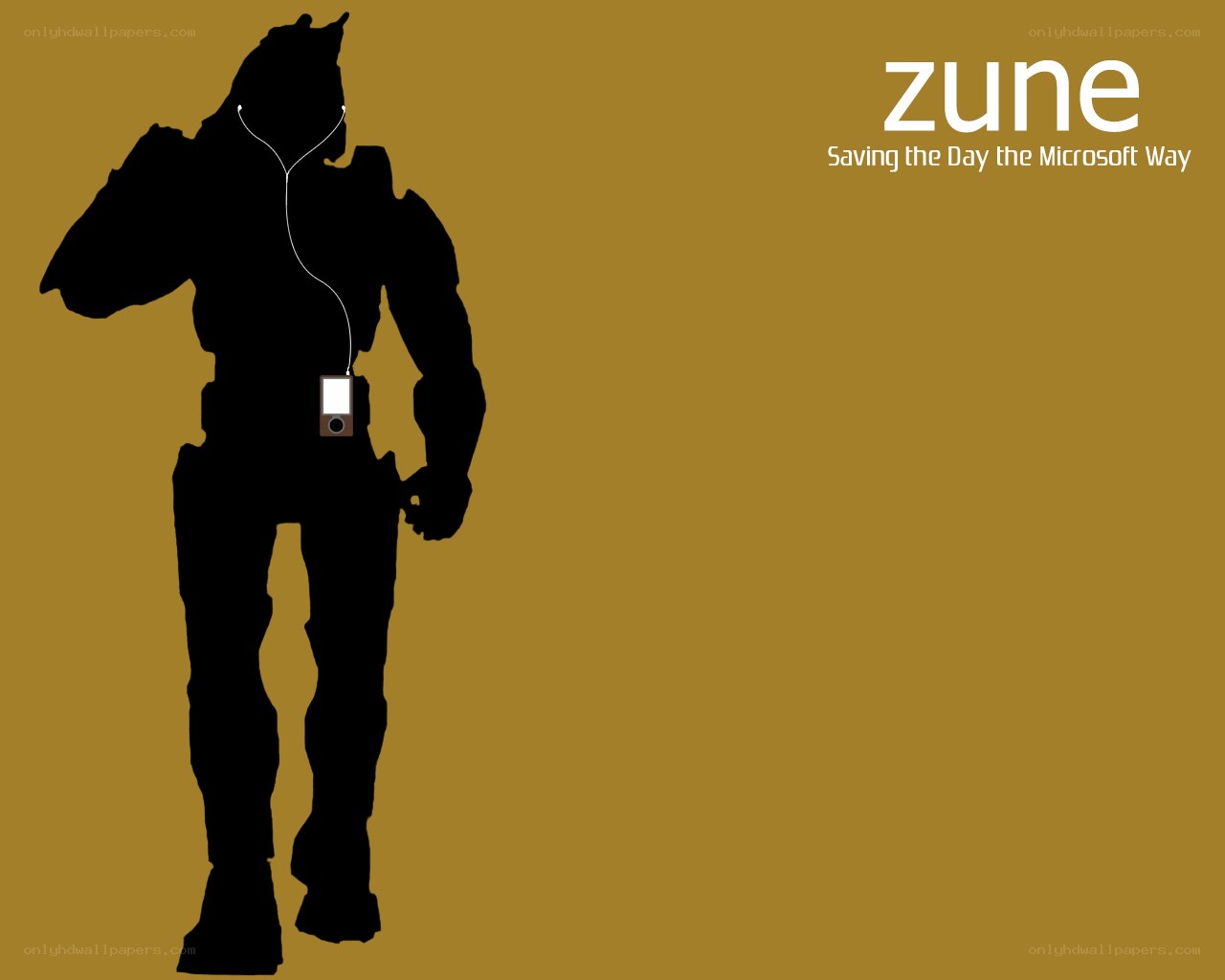 Zune Hero Silhouette