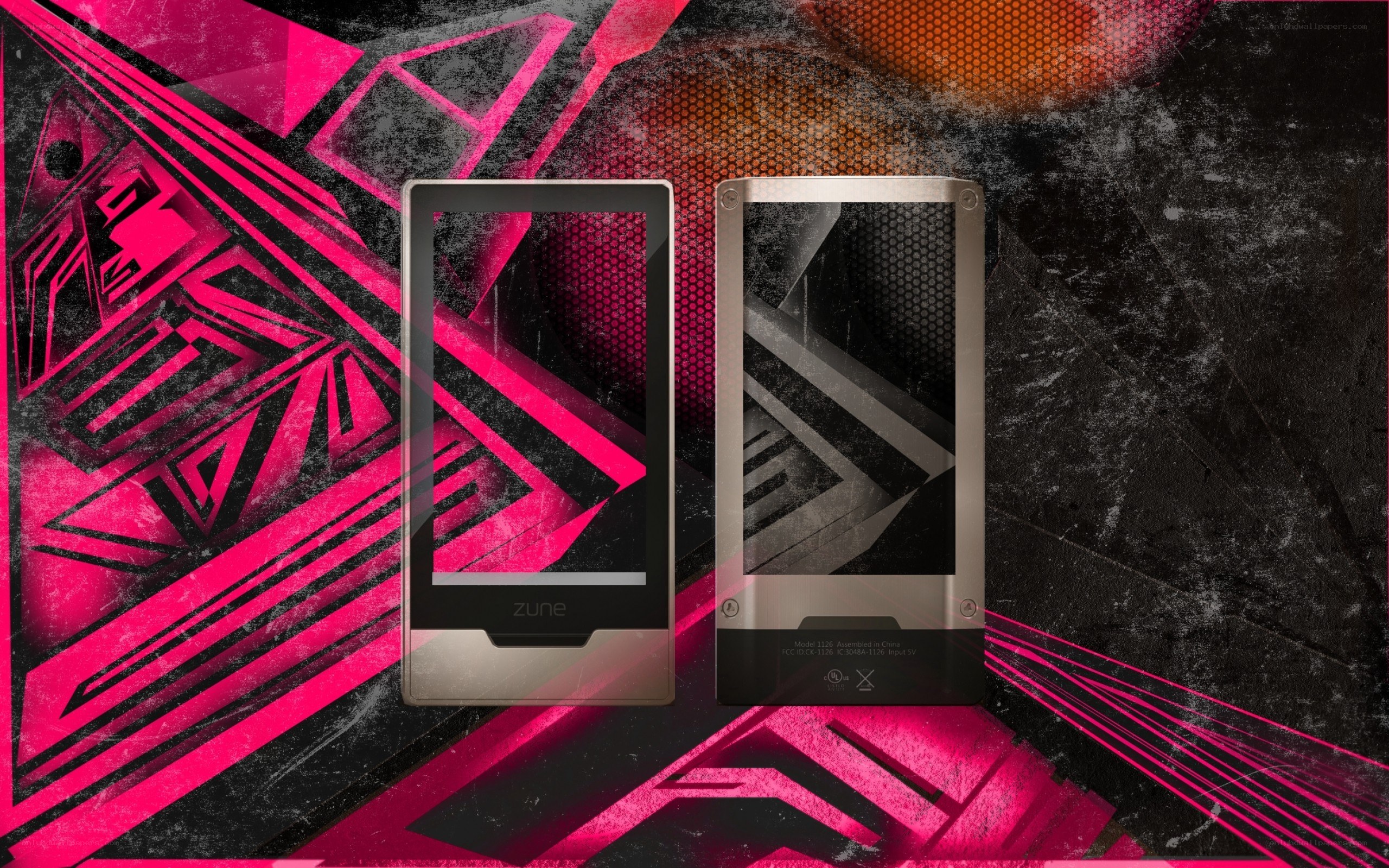 Zune media player advertisement