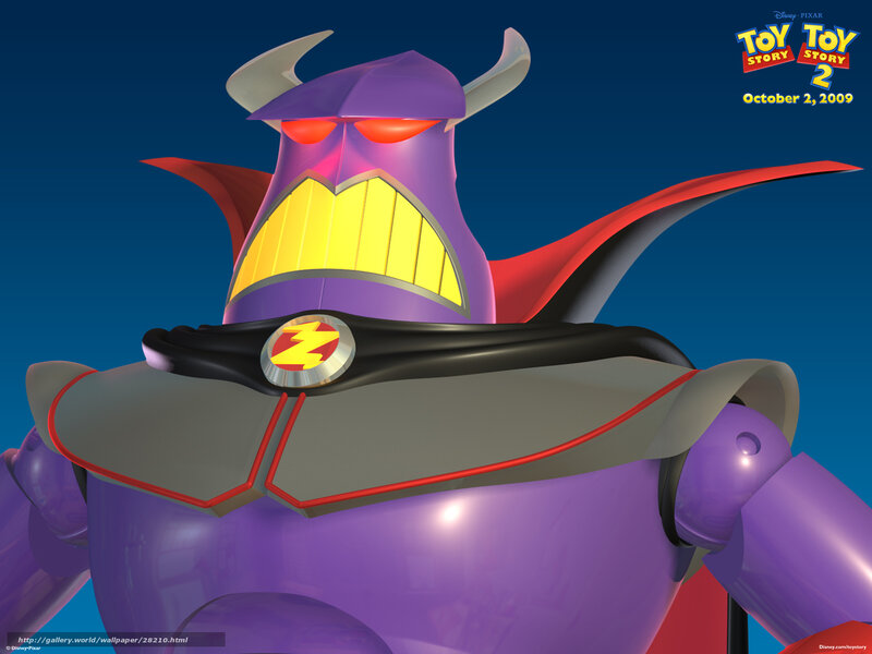 Zurg from Toy Story — Purple