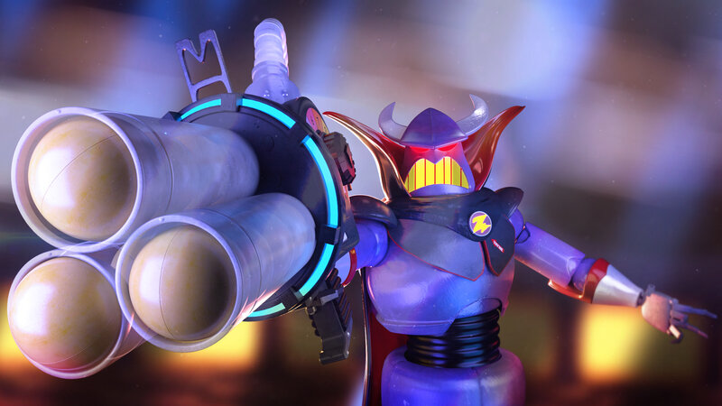 Zurg with Weapon