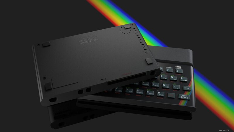 ZX Spectrum Computer — Black